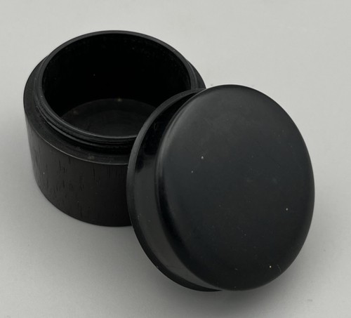 Vintage real ebony wood - vintage, small