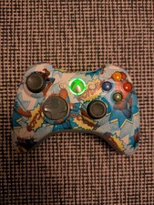 Microsoft Xbox 360 Custom Hydro Dipped Spiderman Wireless Controller Tested