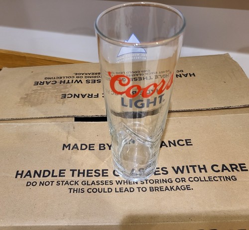Coors light pint glass set - coors, of