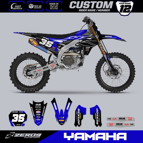 Yamaha motocross graphics - motocross,