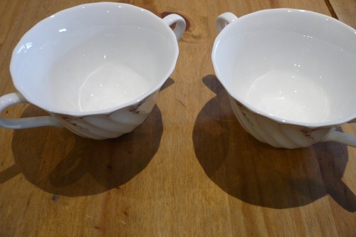 Wedgwood pink garland soup - wedgwood,