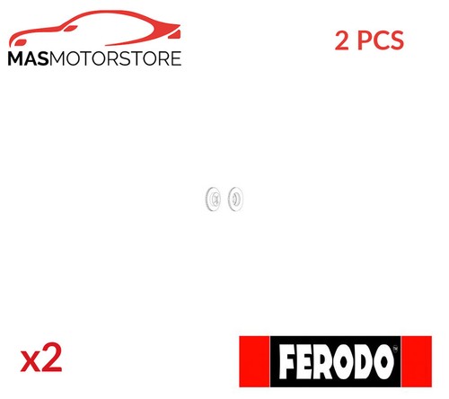 Brake discs set - discs, front