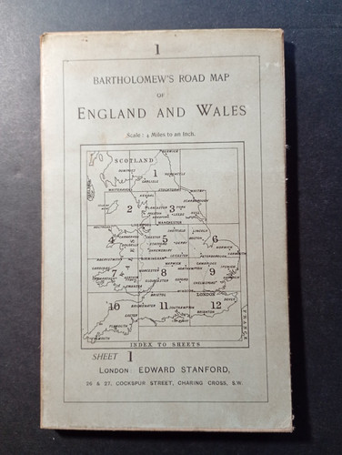 Bartholomew cloth road map - bartholomew's,