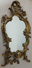 Antique Ornate Brass Vanity