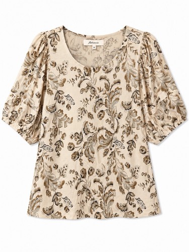 Reitmans floral puff - reitmans, sleeve