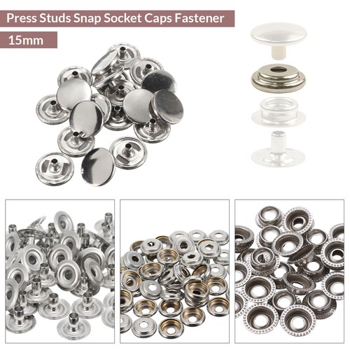 Parts press studs - 4-parts,