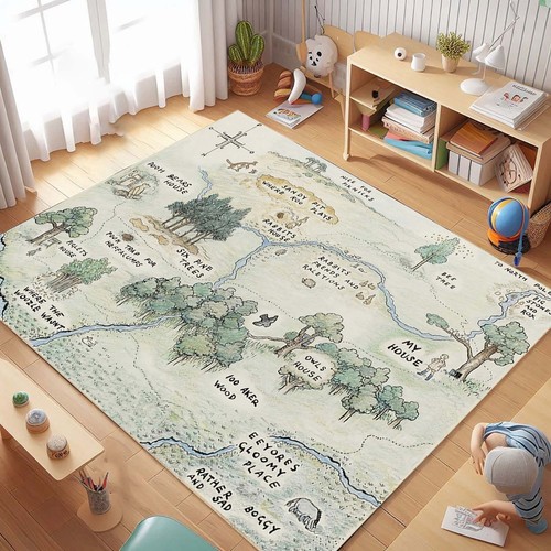 Winnie the pooh city - winnie, map