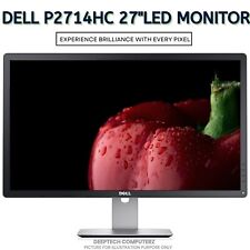 Dell P2714HC 27" Inch IPS LED FHD Monitor RES 1920x1080 Tiltable Wide Screen