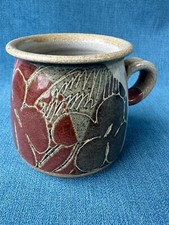 Crich Pottery 9x8Cm MUG  - Diana Worthy Vintage Studio Art Pottery Immaculate