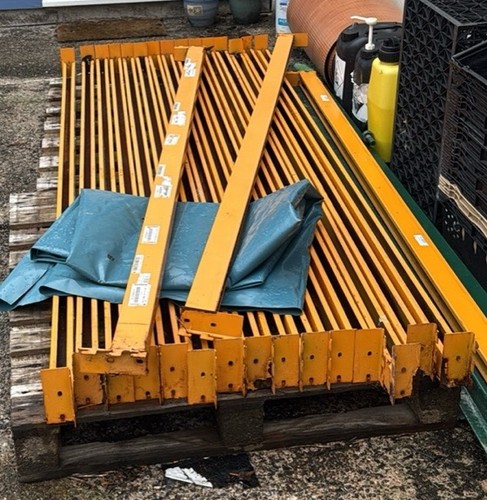 Warehouse pallet racking lot - racking,