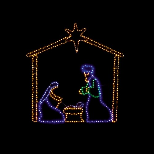 Large nativity christmas - large,