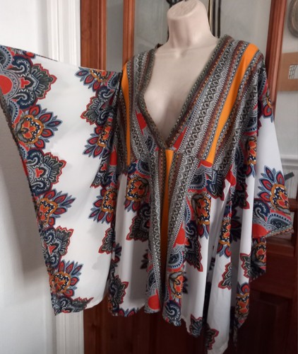 Vtg look kimono sleeve - vtg,
