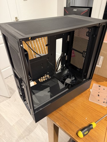 Nzxt flow black mid - h5, mid-tower