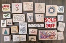 x24 Wooden Rubber Stamps