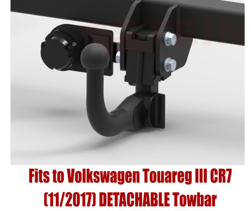 Detachable tow bar for - tow,