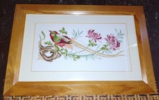 Vintage Completed Embroidery