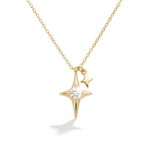 Star pendant necklaces - star, for
