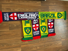 England lionesses v Brazil 25/10/2025 MATCH  SCARF SILLY SALE PRICE