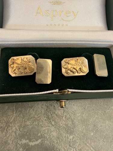 Men cufflinks asprey s - men’s, asprey’s