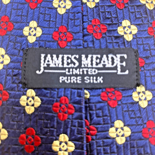 Vtg james meade men silk - meade,