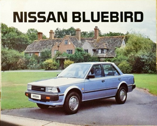 Nissan bluebird brochure - bluebird, (u11)