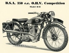 VINTAGE BSA 350 COMPETITION
