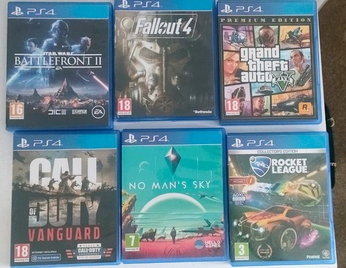 Ps4 bundle set games - set, of