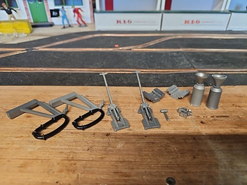 Scalextric pitstop accessories - scalextric,