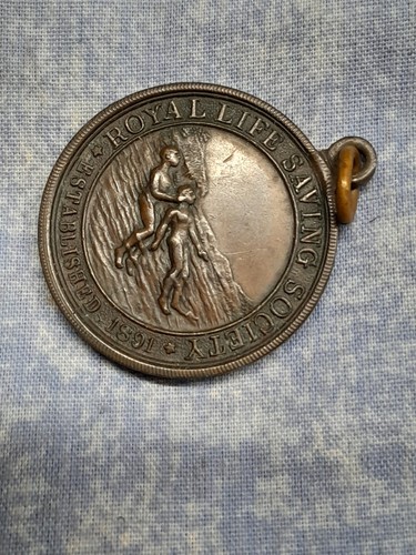 Medal bronze from royal life - from,