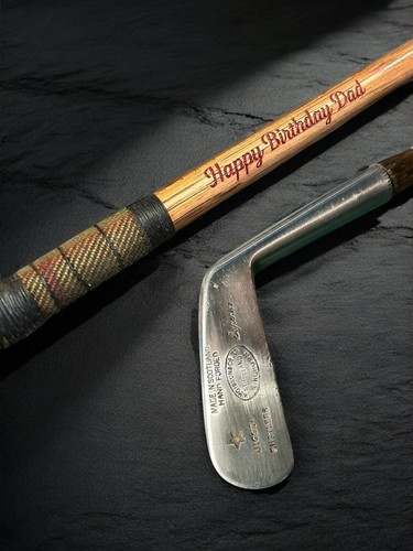 Personalised hickory golf club - personalised,