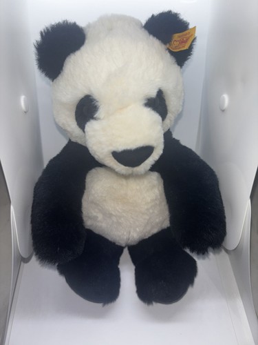 Steiff ming panda black white - steiff,