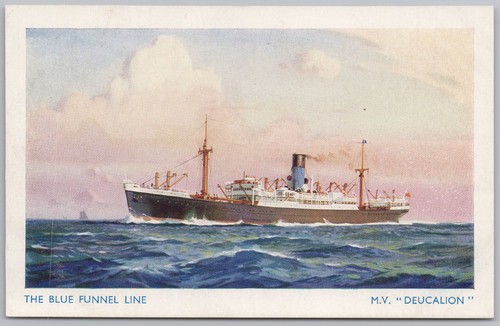 Deucalion blue funnel line - blue,
