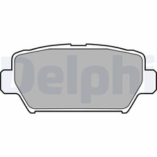 Rear Disc Brake Brake Pad Set Delphi LP3433 Fits Mitsubishi Eclipse Cross