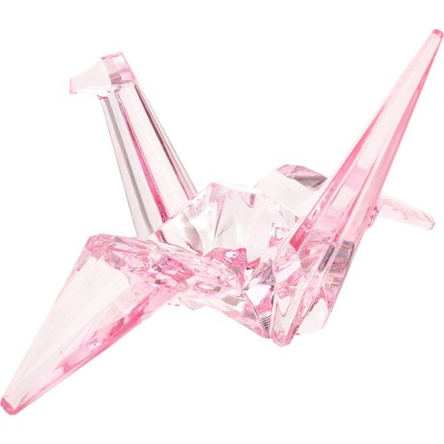 Modern pink acrylic - acrylic, origami