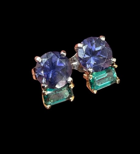 Vintage 14k gold tanzanite - gold,