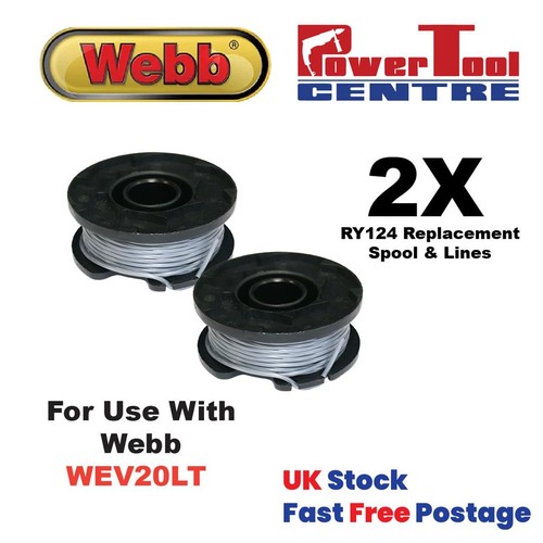 Webb wev20lt strimmer grass - 2x, strimmer/grass