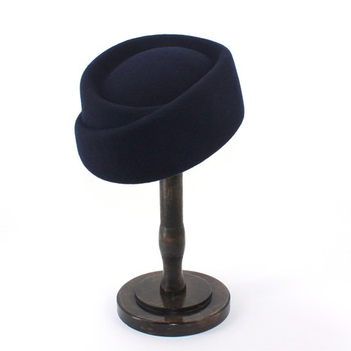 Made felt pillbox hat - made,