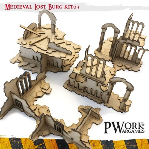 Medieval lost burg - lost,