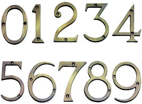 Solid antique brass 75mm - antique,