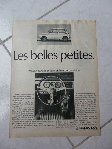 Honda n360 n600 1970 - honda,