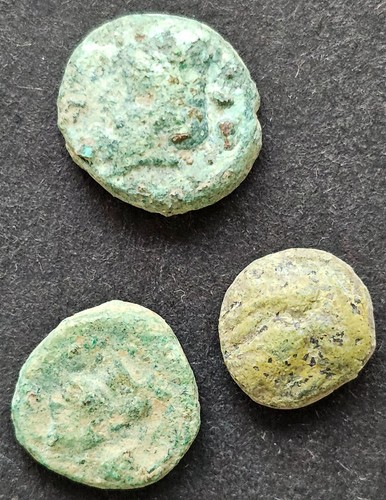 Ancient greek coins lot - ancient, 3