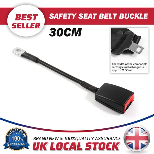30cm black car seat belt - seat, lock