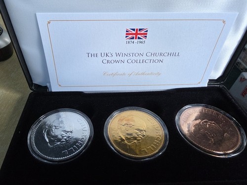 The coin winston churchill - the,