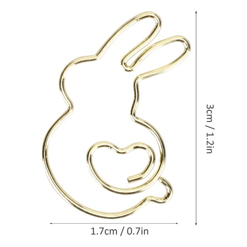 Rabbit paper clips office - paper,