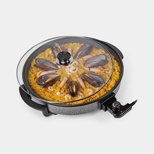 Large round electric - round, frying