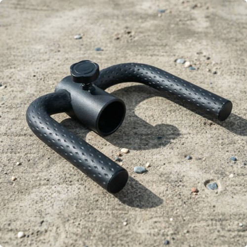 Pieces handle barbell grip - 3, t