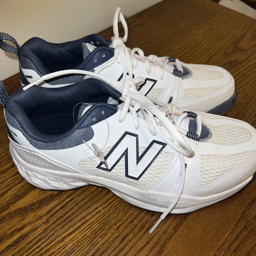 New balance white shoes - balance,