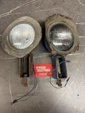 Ford 7600 6600 5600 4600 Headlamps Head Lights Original Pair Tractor