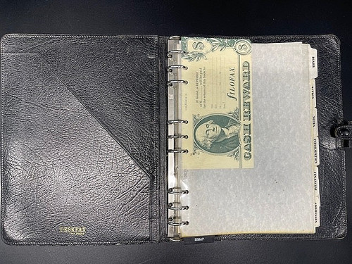 Filofax desk fax hole black - filofax, fax--9
