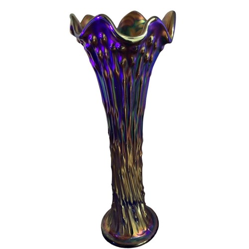 Vintage carnival glass swung - vintage,